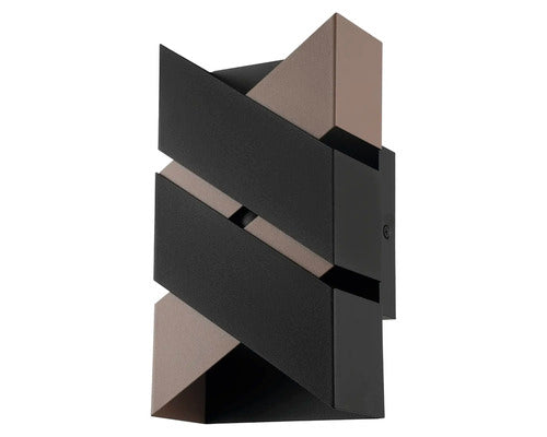 Aplica Perete Interior Gurare, Maro/negru