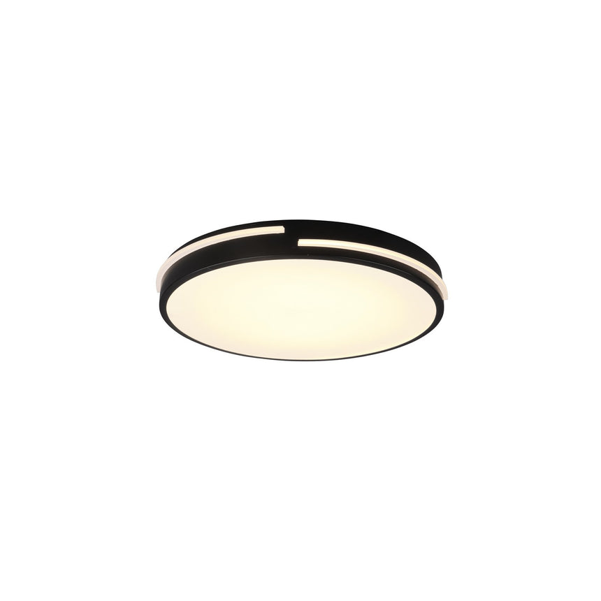 Plafoniera, RL, Metal, LED, Negru