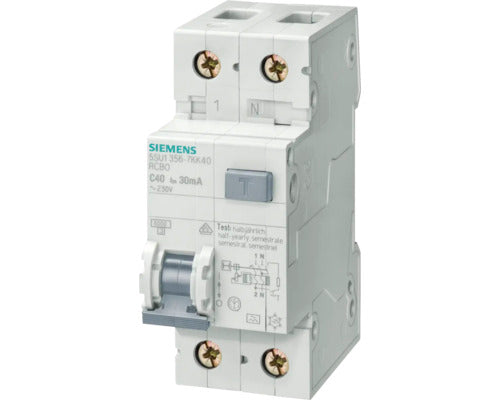 Intreruptor Automat Cu Protectie Diferentiala Rcbo 1p+n 16a 4, 5ka/30ma, Curba C, Tip A, 2 Module