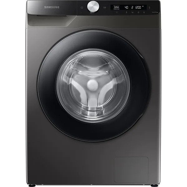Masina de spalat rufe Samsung WW90T554DAX/S7, 9 kg, 1400 RPM, Clasa A, Add Wash, AI Control, Steam, Eco Bubble, Drum Clean, Motor Digital Inverter, Wifi, Smart Control, Inox
