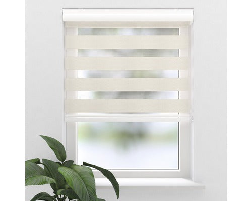 Rulou Dublu Soluna D-r5 Natur 40x175 Cm, Caseta Alba