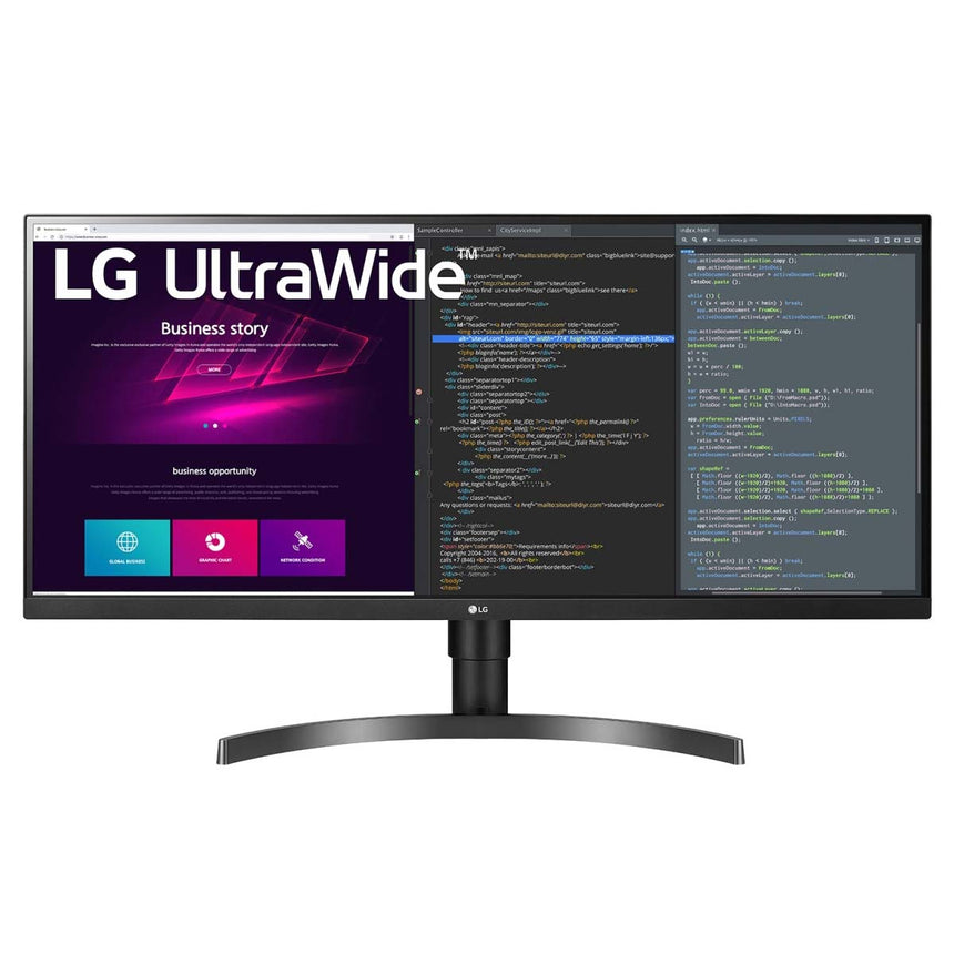 Monitor UltraWide LED IPS LG 34", QHD, FreeSync, HDMI, sRGB 99%, HDR10, 34WN750