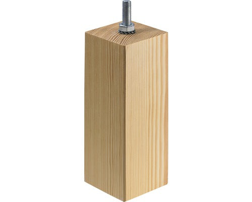 Picior Mobila Patrat Hettich Brema 50x50x150 Mm, Pin