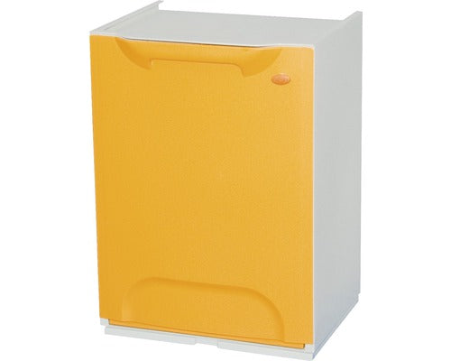 Cos de Gunoi Modular ArtPlast Eco-Logico 35x30x49 cm, Galben, Pentru Deseuri din Plastic