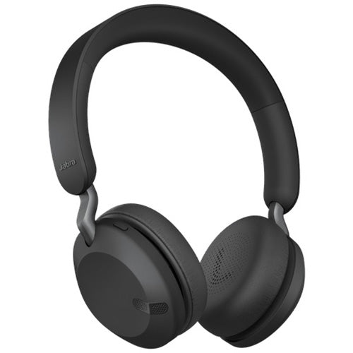 Casti bluetooth Jabra Casti Elite 45h, Titanium/Negru