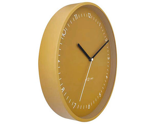 Ceas Perete Nextime Berlin Galben Mustar Ø 30 Cm