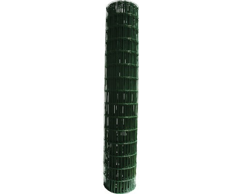 Plasa Gard Zincata Plastifiata Europlast 1, 8x25 M Verde
