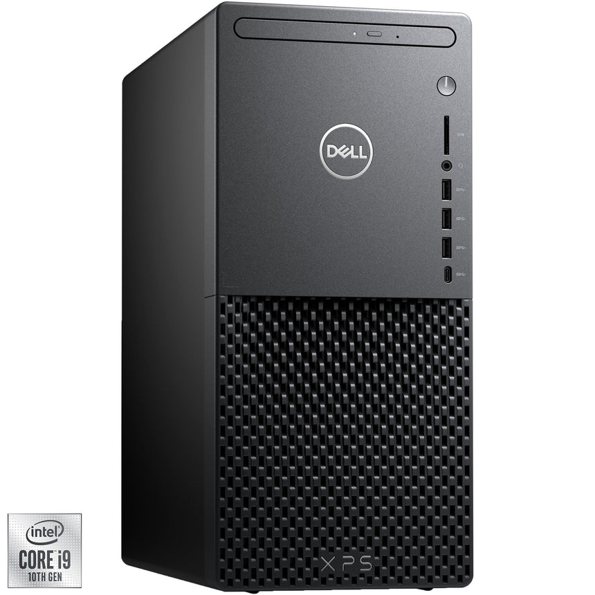 Sistem Desktop PC Dell XPS 8940 cu procesor Intel® Core™ i9-11900K pana la 5.30GHz, Rocket Lake, 16GB DDR4, 1TB SSD M.2 PCIe, DVD-RW, NVIDIA GeFroce RTX 3060 Ti 8GB GDDR6, Windows 10 Pro