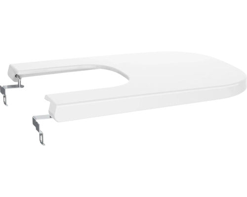 Capac Bideu Roca The Gap Square Supralit®, Inchidere Simpla, Alb