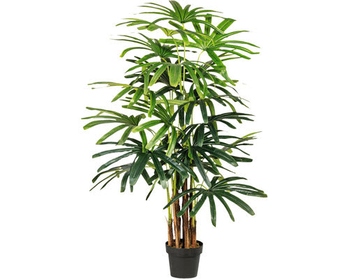 Pom Artificial Rhapis In Ghiveci H 155 Cm Verde
