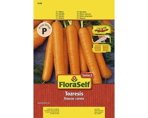 Seminte De Legume Floraselfselect, Morcovi „tozresis”, 150 gr