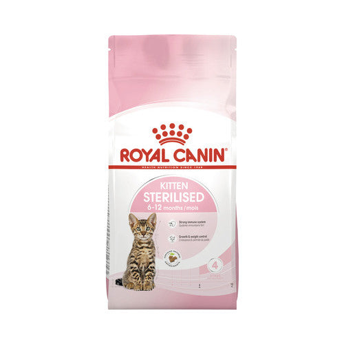 Hrana uscata pentru pisici, Royal Canin Kitten Sterilised, 2 kg + 400 gr