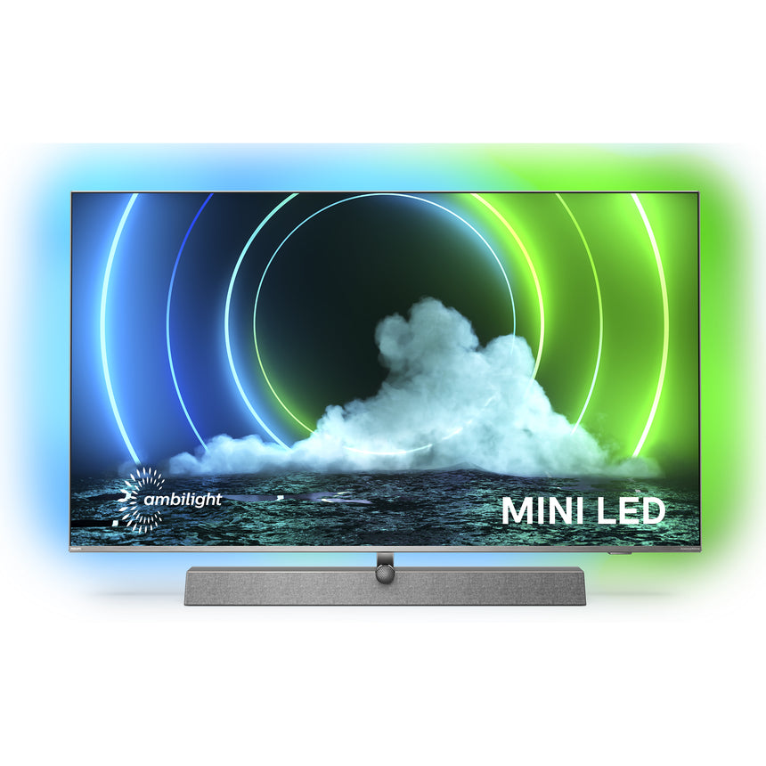 Televizor Philips Ambilight Mini LED 65PML9636, 164 cm, Smart Android, 4K Ultra H, Clasa G