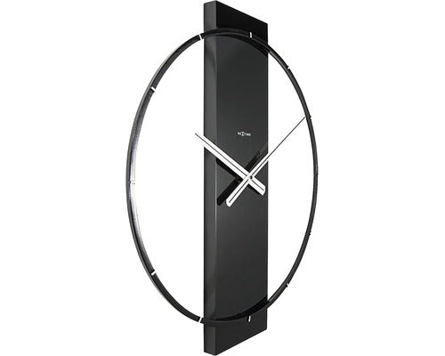 Ceas Perete Nextime Carl Negru 58, 5x50, 5 Cm
