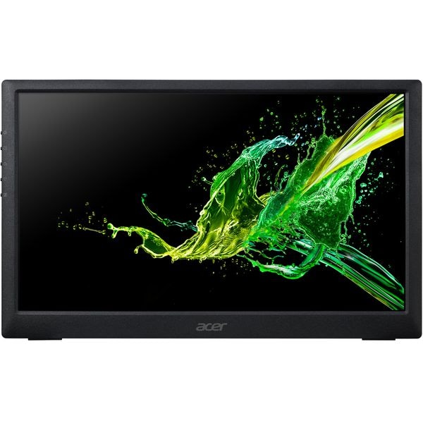 Monitor portabil LED IPS ACER PM161QB, 15.6", Full HD, 60Hz, AMD FreeSync, HDR10, Negru, CLASA D