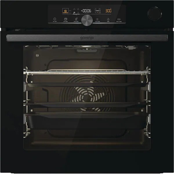 Cuptor incorporabil, Gorenje, 77L, clasa energetica C, Negru