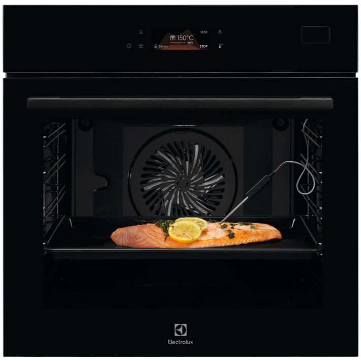 Cuptor incorporabil Electrolux EOB8S39Z, Electric, 70 l, SteamBoost, Afisaj digital, Grill, Control touch, Clasa A++, Negru