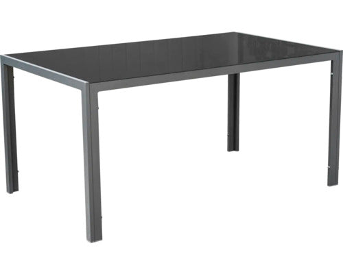 Masa Gradina Garden Place Eve 150x90x72, 5 Cm Negru