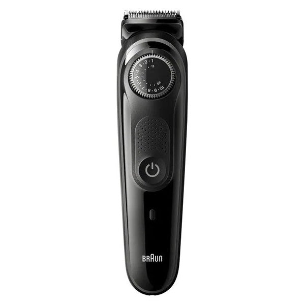 Set Aparat de tuns barba BRAUN BT5242, Acumulator, Autonomie 100 min, Negru