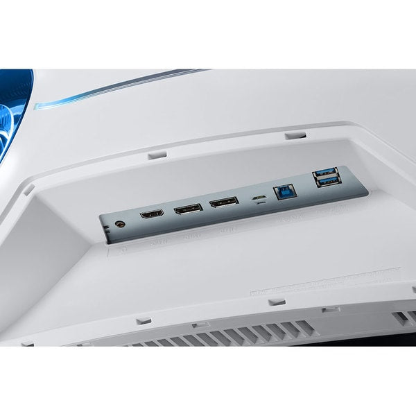 Monitor Gaming VA QLED Samsung 49" LC49G95TSSPXEN, 5120 x 1440, HDMI, DisplayPort, Ecran curbat, AMD FreeSync, Nvidia G-Sync, 240 Hz, 1 ms (Negru/Alb)