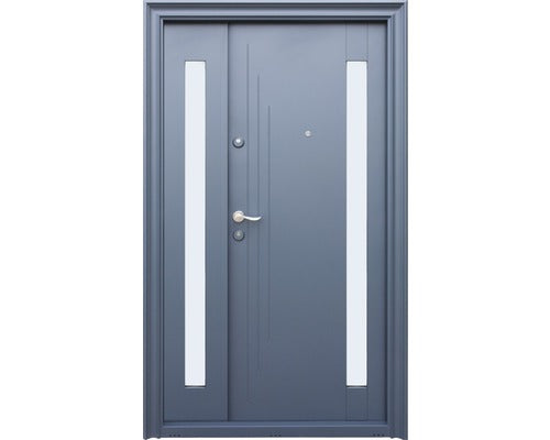 Usa Exterior Metalica Tissia cu Geam 120x205 cm Dreapta