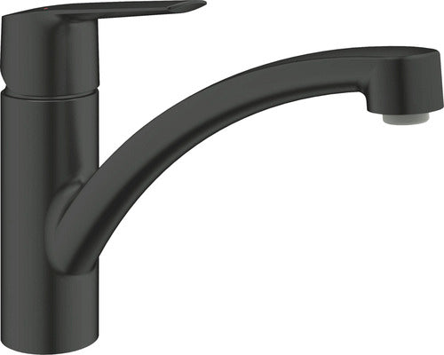 Baterie bucatarie Grohe Start 324412432, medie, tip L, mat, negru