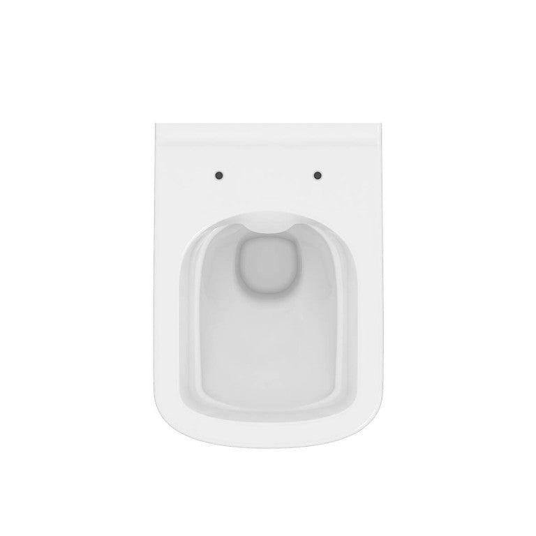 Vas wc suspendat, Cersanit City Square, Clean On, cu capac inclus