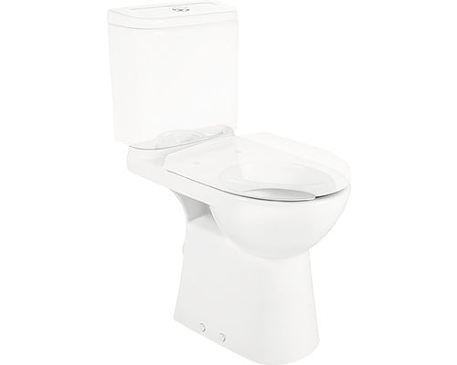 Vas WC compact Roca Access evacuare orizontala 38 x 67 cm alb