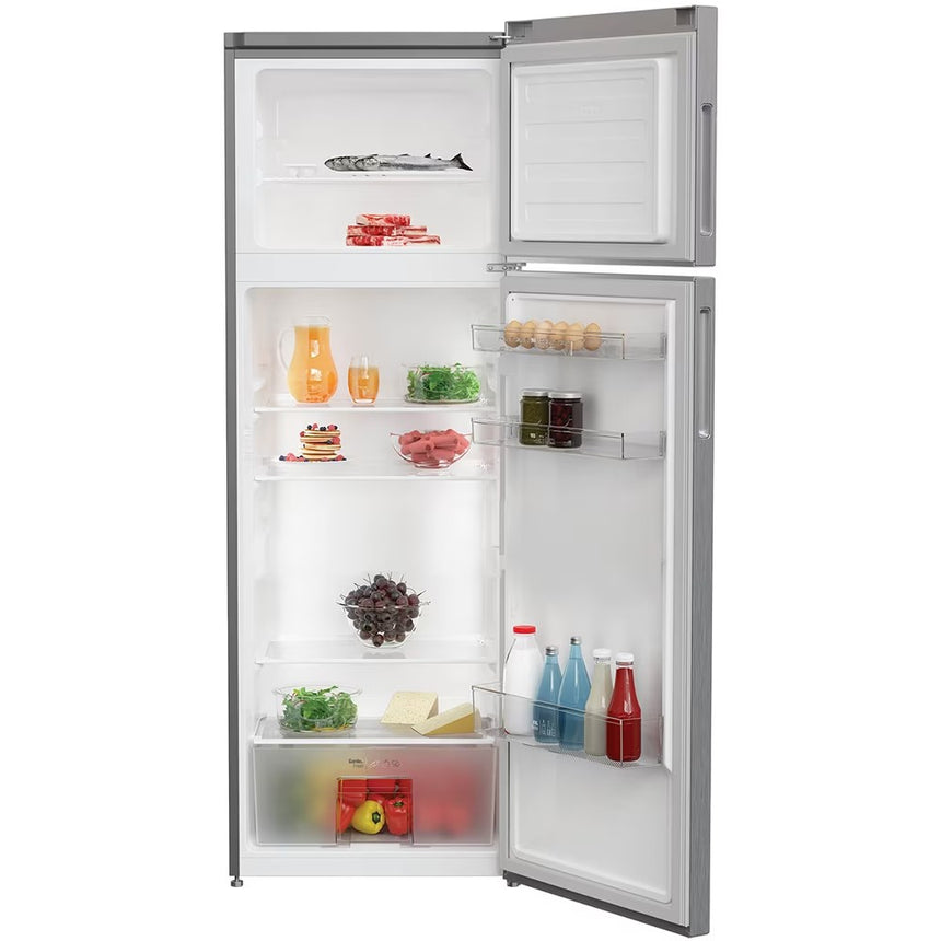 Frigider cu doua usi Arctic AD60310M40S, 306 l, Clasa E, Garden fresh, Iluminare LED, H 175 cm, Argintiu