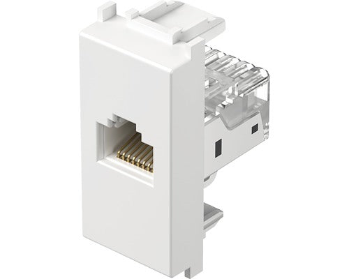 Priza Date Rj45 Simpla Tem Cat5e, Alb