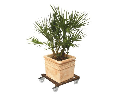 Suport Ghiveci Cu Roti Wagner Gigant, 45x45 Cm, Capacitate Portanta 250 Kg