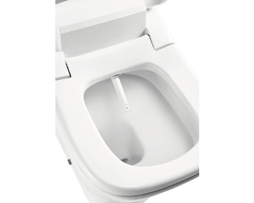 Capac WC Roca, cu functie de bideu si telecomanda, 48,5x35,8 cm