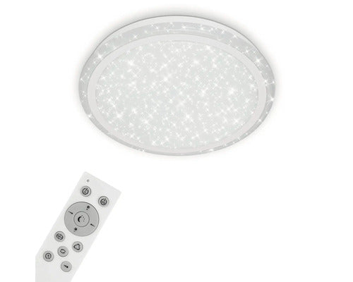 Plafoniera Cu Led Integrat Briloner 20w 1900 Lumeni, Lumina Rgb, Plastic/alb Stele
