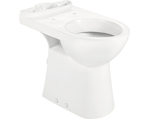 Vas WC compact Roca Access evacuare orizontala 38 x 67 cm alb