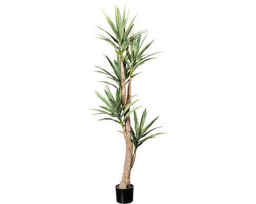 Planta Artificiala Dracena 5 Tije In Ghiveci H 180 Cm Verde