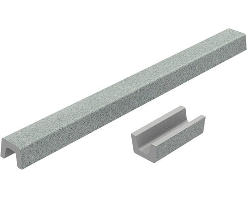 Prag cabina dus drept din granixit 100 cm Platina