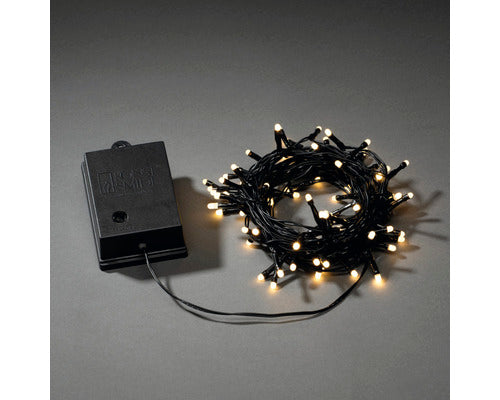 Ghirlanda Luminoasa Konstsmide 80 Led-uri 0, 5 M Cablu Alb Cald