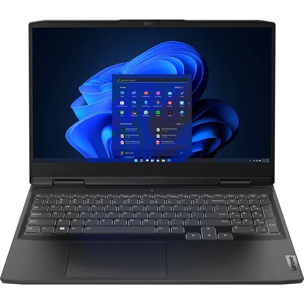 Laptop Gaming LENOVO IdeaPad Gaming 3 15IAH7, Intel Core i5-12450H pana la 4.4GHz, 15.6" Full HD, 16GB, SSD 512GB, NVIDIA GeForce RTX 3050 Ti 4GB, Free DOS, Onyx Grey