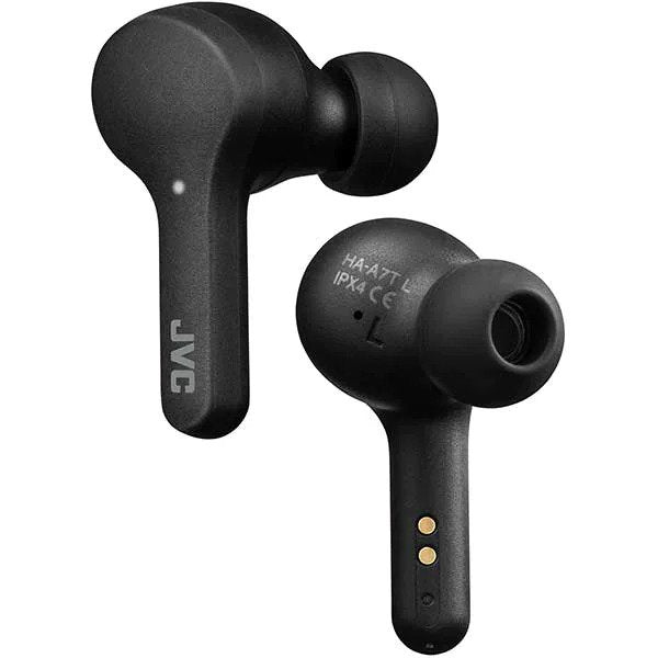 Casti Audio In Ear JVC HA-A7T-B-U, True Wireless, Bluetooth, Microfon, Autonomie 15 ore, Negru