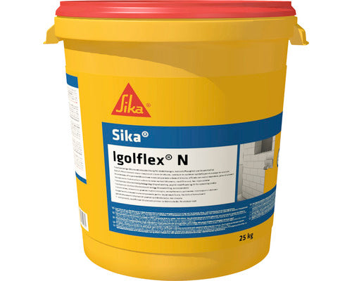 Masa de Spaclu Flexibila Sika Igolflex N din Bitum Modificat cu Polimeri, Armat cu Fibre 25 kg