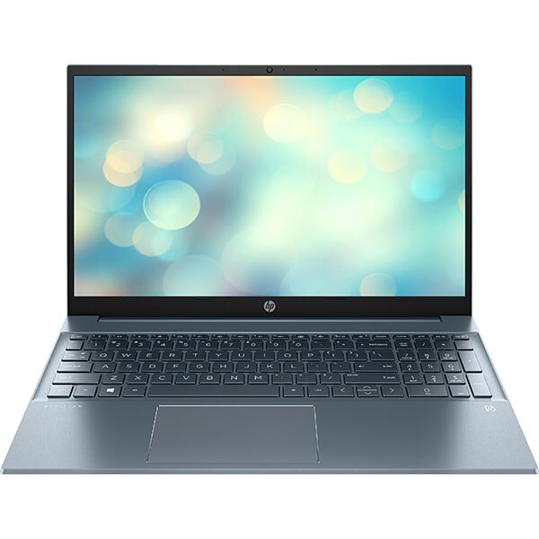 Laptop HP Pavilion 15-eh2019nq, AMD Ryzen 5 5625U pana la 4.3GHz, 15.6" Full HD, 16GB, SSD 512GB, AMD Radeon Graphics, Free Dos, Albastru