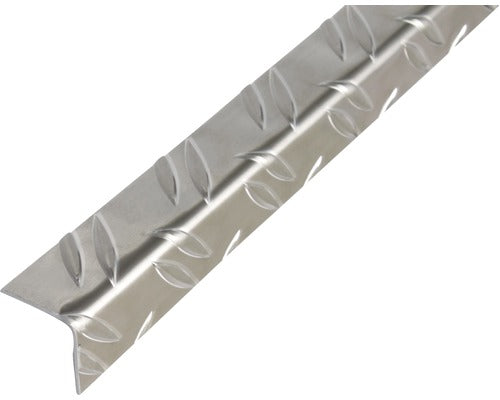 Cornier Aluminiu Alberts 41, 2x41, 2x1, 5 Mm, Striat, Lungime 2m