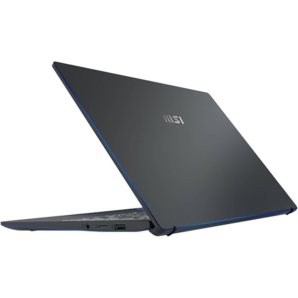 Laptop MSI Prestige 14 A12SC-079XRO, Intel Core i7-1280P pana la 4.8GHz, 14" Full HD, 16GB, SSD 512GB, NVIDIA GeForce GTX 1650 4GB, Free Dos, Gri