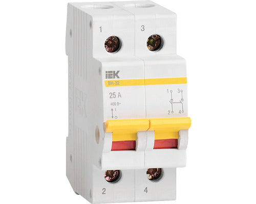 Intreruptor Separator De Sarcina Iek Vn-32 2p 25a 400v