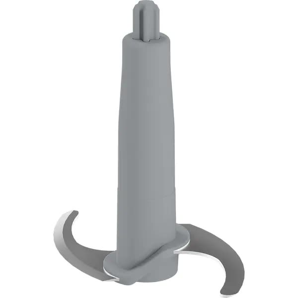 Mini tocator Beko CHP62522W, 500 W, 0.5 L, 1 viteza, 2 cutite otel inoxidabil, Alb