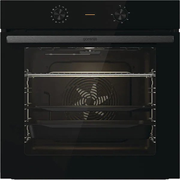 Cuptor Incorporabil GORENJE BO6717E03BG, Electric, Airfry, functia pizza, Autocuratare Hidrolitica, 77 l, Clasa A, Negru