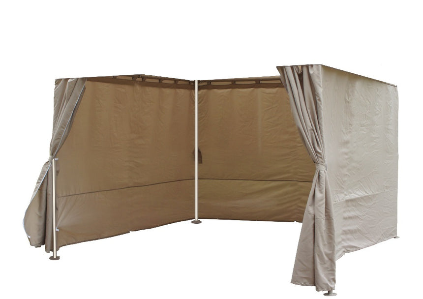 Pereti Inlocuitori pentru Pavilion Preston GoodHome Taupe 3 m