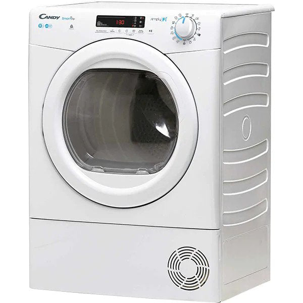 Uscator de rufe CANDY CSO C9DG-S, Wi-Fi, Condensare, 9 kg, 14 programe, Clasa B, Alb