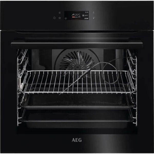 Cuptor incorporabil AEG BPE742380B, 16 functii, Curatare pirolitica, 71L, Clasa energetica A++, Negru