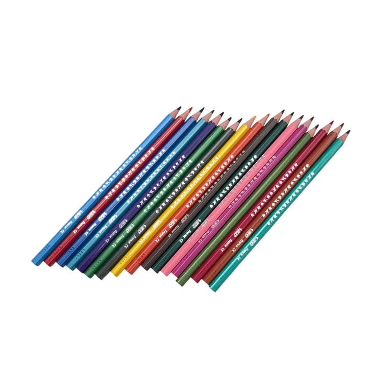 Set 18 Creioane Colorate BIC LEGEND, Instrumente pentru Colorat, Culori Intense, pentru Școală, Desen, Hobby și Activități Creative
